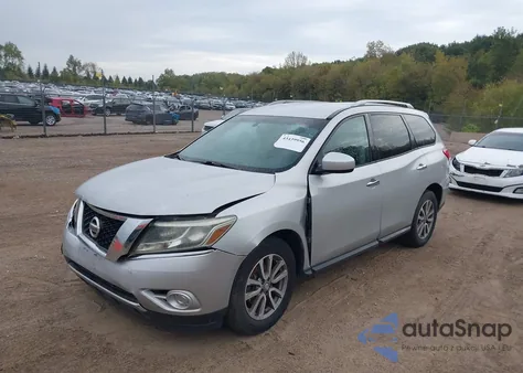 2016 Nissan Pathfinder Platinum/S/Sl/Sv z USA, uszkodzony, nr VIN 5N1AR2MN4GC616378